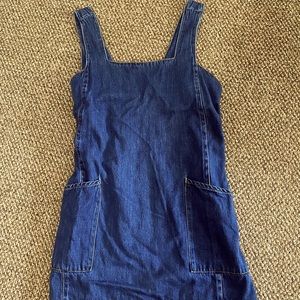 Super cute little jean dress